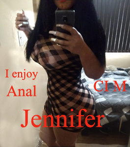 Jennifer is an elegant escort who lets you do anal and cum in her mouth.